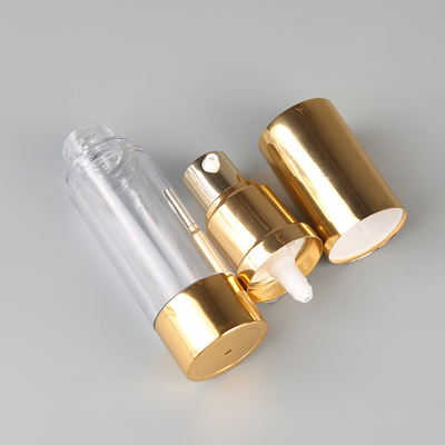 Le cosmétique en verre de Mini Aluminum Pump Acrylic Airless met 5ml en bouteille 10ml 15ml