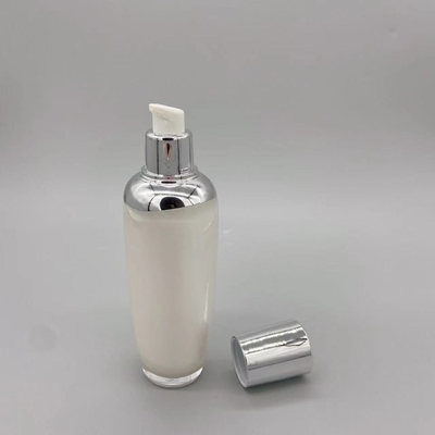 emballage cosmétique en plastique de flacon de toner de peau de picoseconde du cylindre 80ml ovale