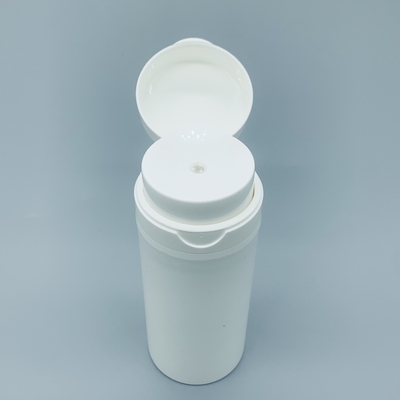 Bouteille privée d'air blanche en plastique de pp pour l'emballage cosmétique 50ml