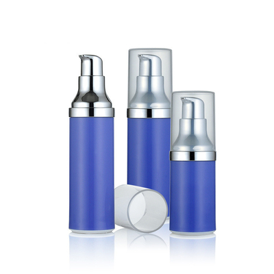 La bouteille de vide en plastique d'ABS peut être bouteille privée d'air acrylique adaptée aux besoins du client de 15ml 30ml 50ml