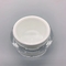 conteneurs distincts de visage 30g de pots en plastique cylindrique de la crème pp
