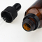 Anti compte-gouttes en plastique de la bouteille de la burette 18 de vol 410 noirs pour l'huile fine