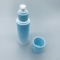 La pompe privée d'air de sérum de cosmétiques privés d'air en plastique bleus met 30 50 100 150 200 ml en bouteille
