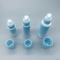 Bouteilles privées d'air cosmétiques en plastique bleues de pompe pour l'huile essentielle