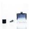 verre carré plat de gradient de bouteille de parfum de pompe de jet de 30ml 50ml vide