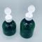 La bouteille faite sur commande de shampooing de rond vide vert-foncé de la vente en gros 50ml 100ml 150ml CHOIENT la bouteille en plastique cosmétique de pompe