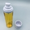 Aseptisant en plastique de main d'aérosol d'ANIMAL FAMILIER de bouteille translucide jaune de pompe