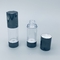 Cosmétiques privés d'air de bouteille privée d'air acrylique transparente noire