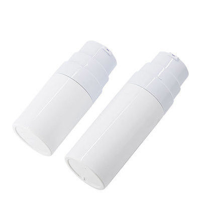 qualité  Mini PP Aluminum Acrylic Airless Glass Cosmetic Bottles 15ml 30ml 50ml usine