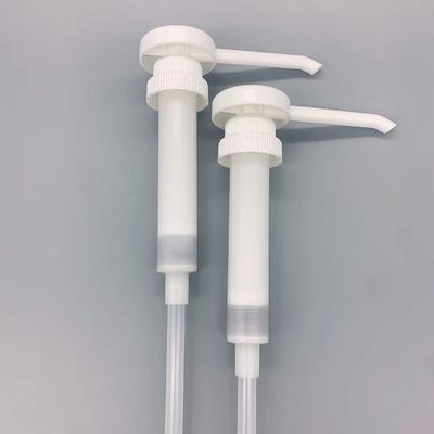 qualité  Round Head Plastic Syrup Pump 10ml Honey Dispenser Pump usine