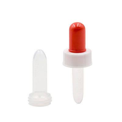 qualité  0.25ml Red Head Plastic Bottle Dropper Pipette Packaging usine
