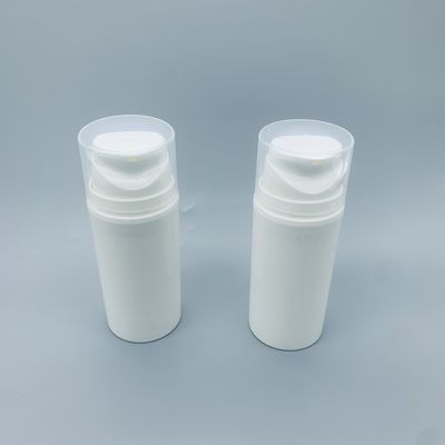 qualité  White Plastic Press PP Airless Bottle Cosmetics Distribution usine