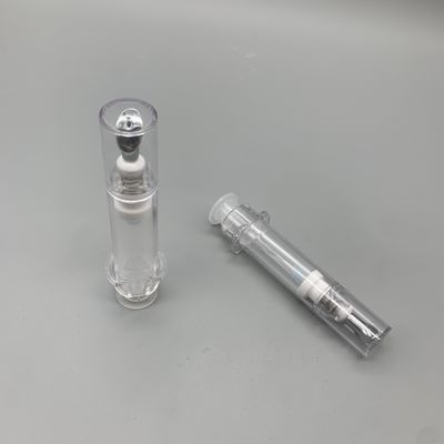 Flacon vide de crème hydratante pour les yeux, appuyez pour presser pour faciliter le transport, peut être autobloquant et ne fuira pas.